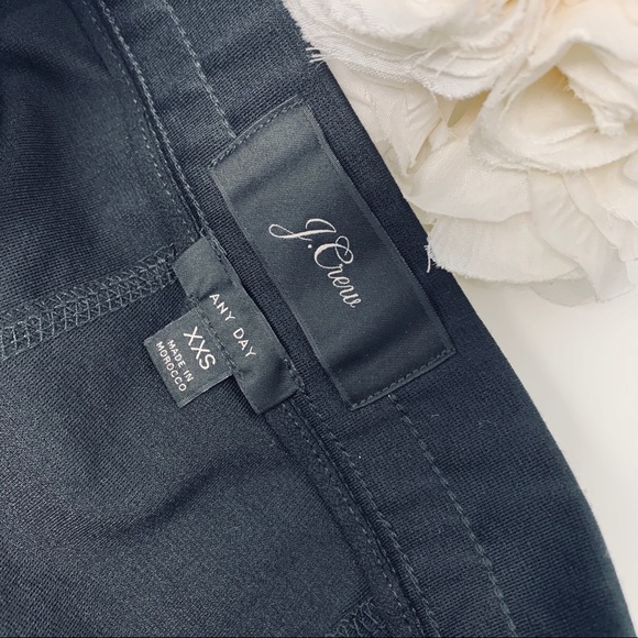 J Crew Anyday Pant in Eco Ponte Black - Picture 8 of 9